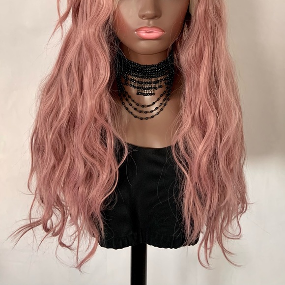 Gorgeous 24” Berry Light 13x2.5 Lace Front Premium Fiber Wig - Picture 6 of 16